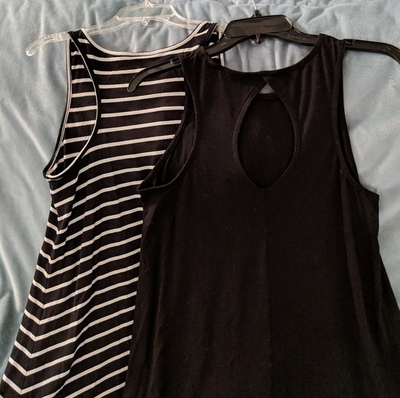 Mossimo dress bundle black and striped sz medium - Picture 3 of 3
